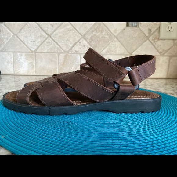 G. H. Bass and Co. Brown Leather Sandals 10 - Picture 7 of 12